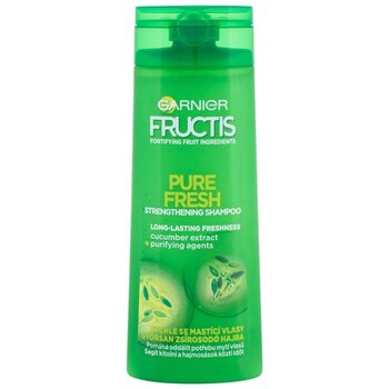 Fructis Pure Fresh Strenghehing Shampoo (rýchlo sa mastiace vlasy) - Posilňujúci šampón